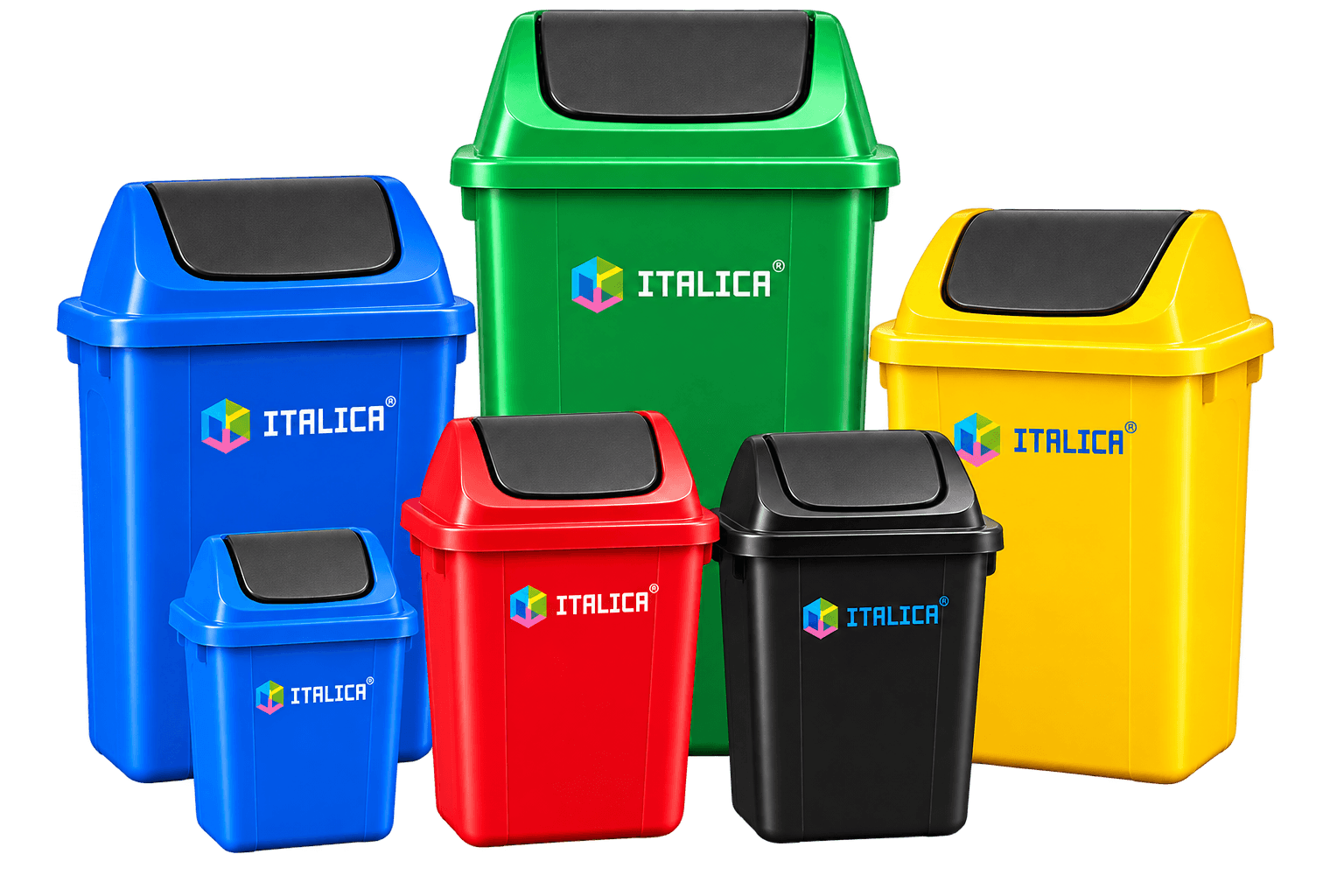 Waste Bin with Lid