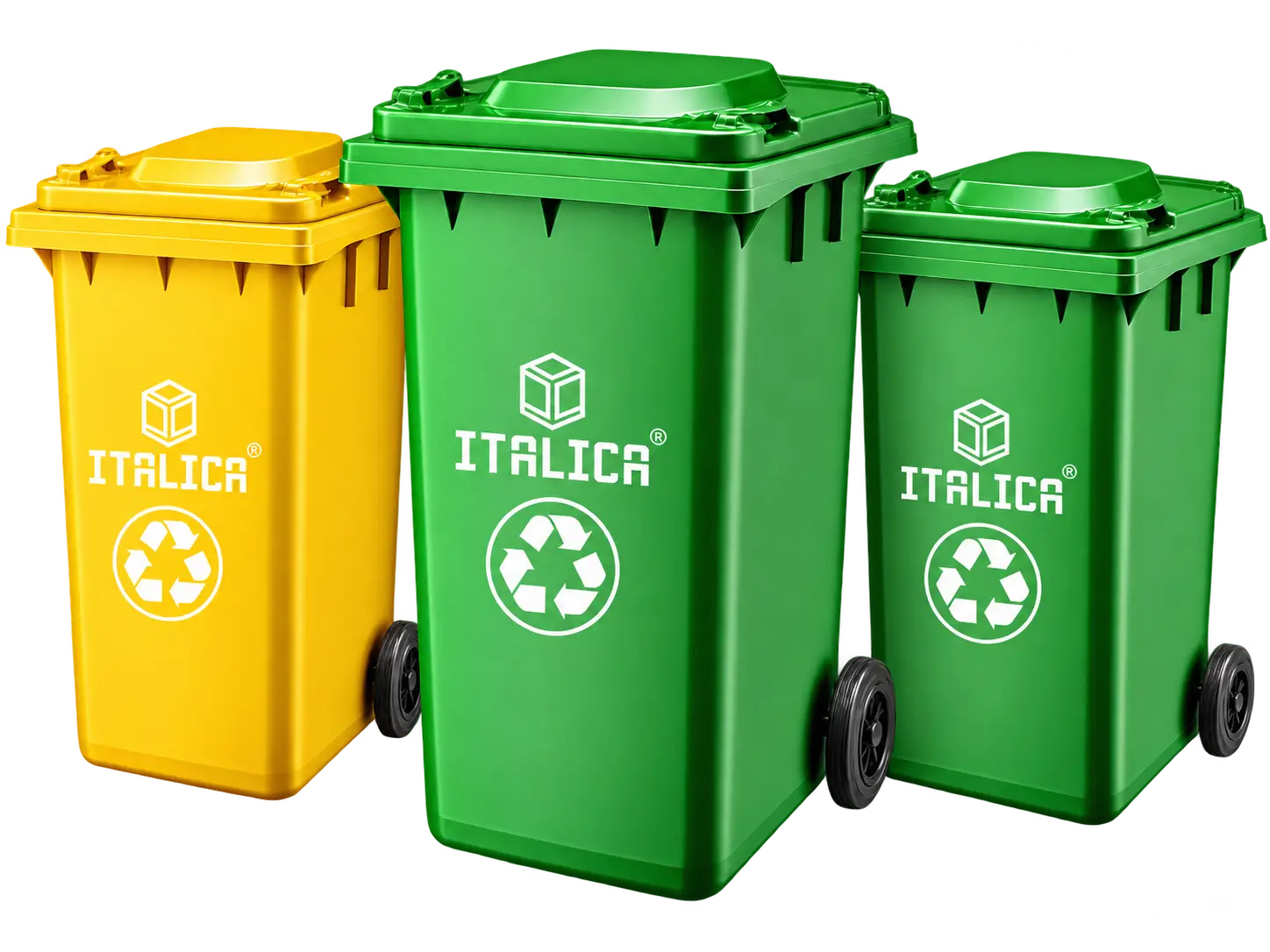 Waste Bins with Trolley